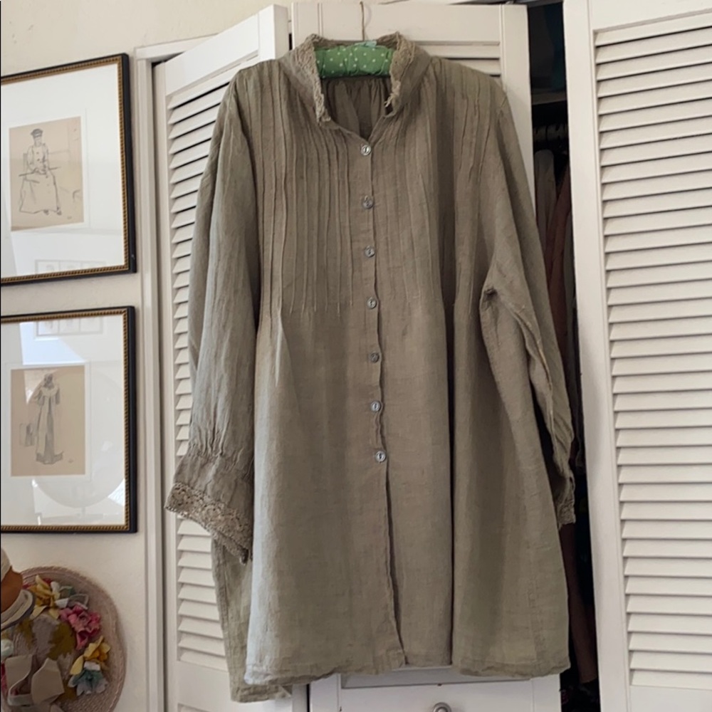 Magnolia Pearl Linen Shirt